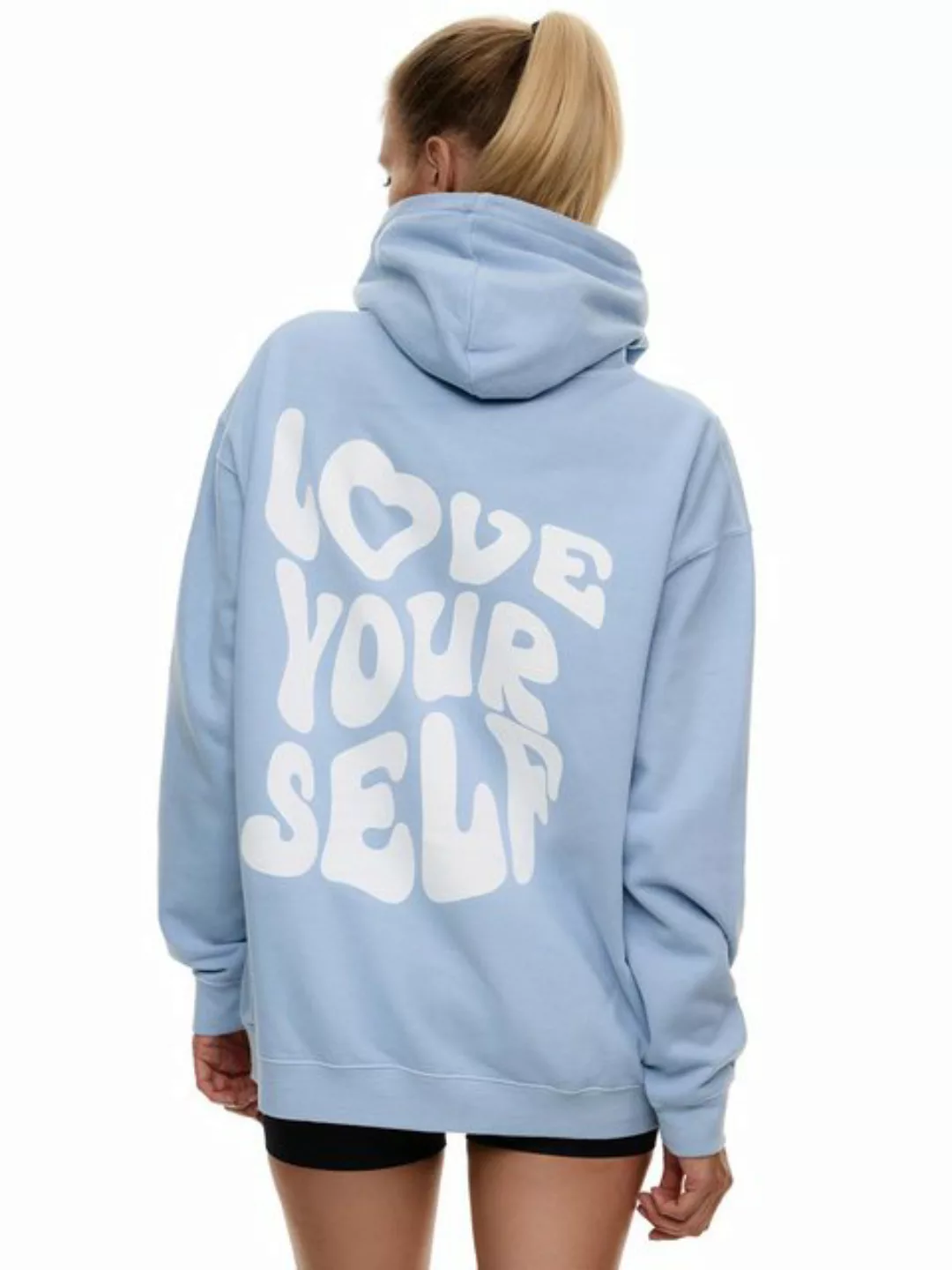 Worldclassca Hoodie Worldclassca Oversized LOVE SELF Hoodie Kapuzenpullover günstig online kaufen