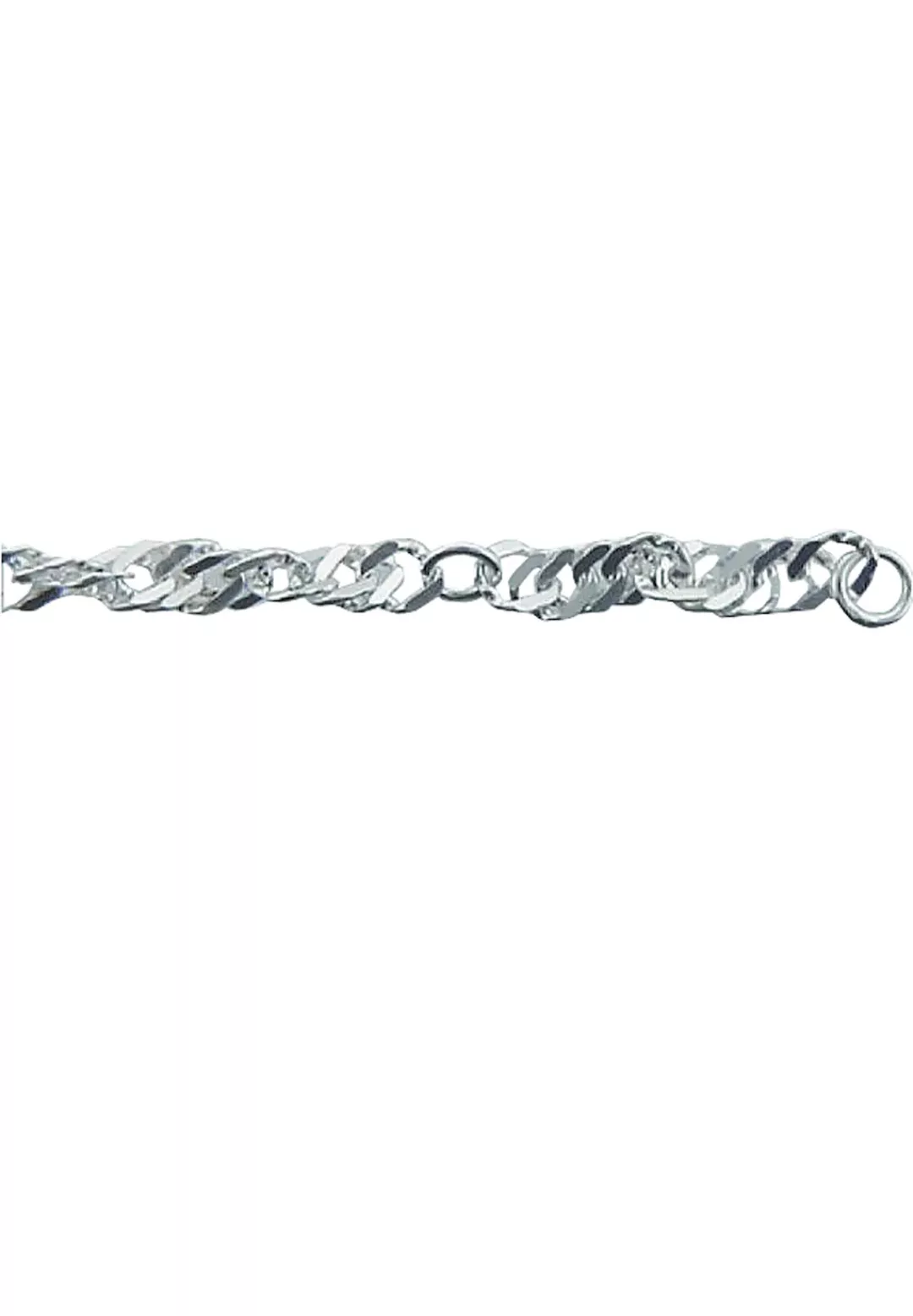 Adelia´s Fußkette "925 Silber Singapur Fußkettchen 25 cm Ø 3,5 mm", Silbers günstig online kaufen