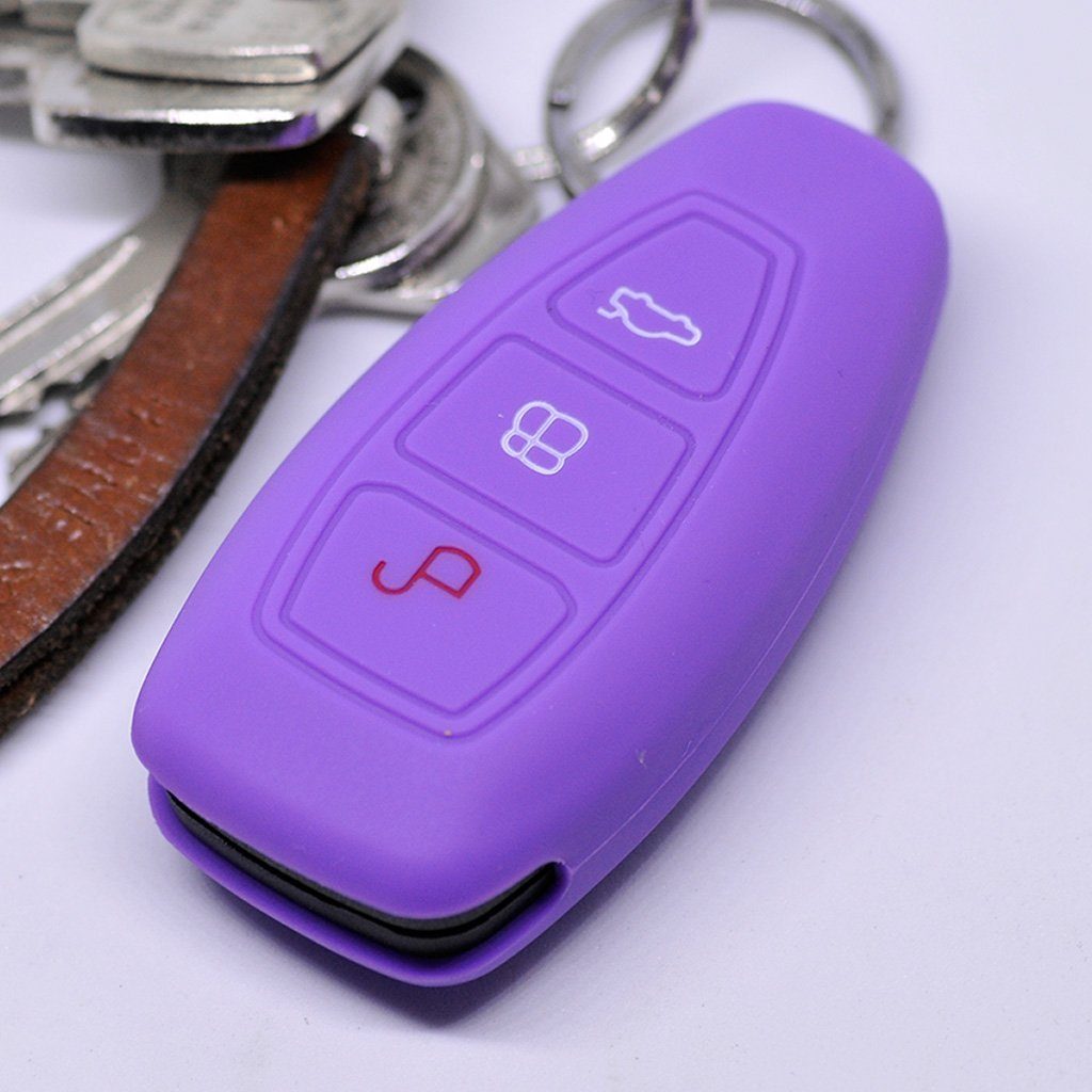 mt-key Schlüsseltasche Autoschlüssel Softcase Silikon Schutzhülle günstig online kaufen
