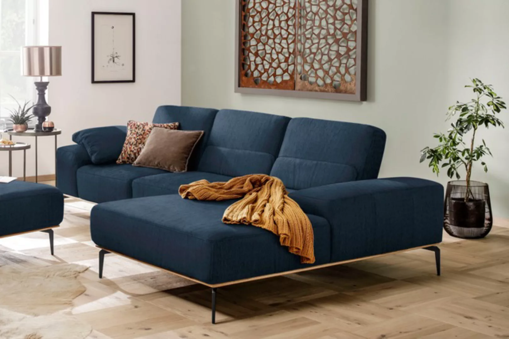 W.SCHILLIG Ecksofa "run, Designsofa mit tollem Sitzkomfort, bequem, L-Form" günstig online kaufen