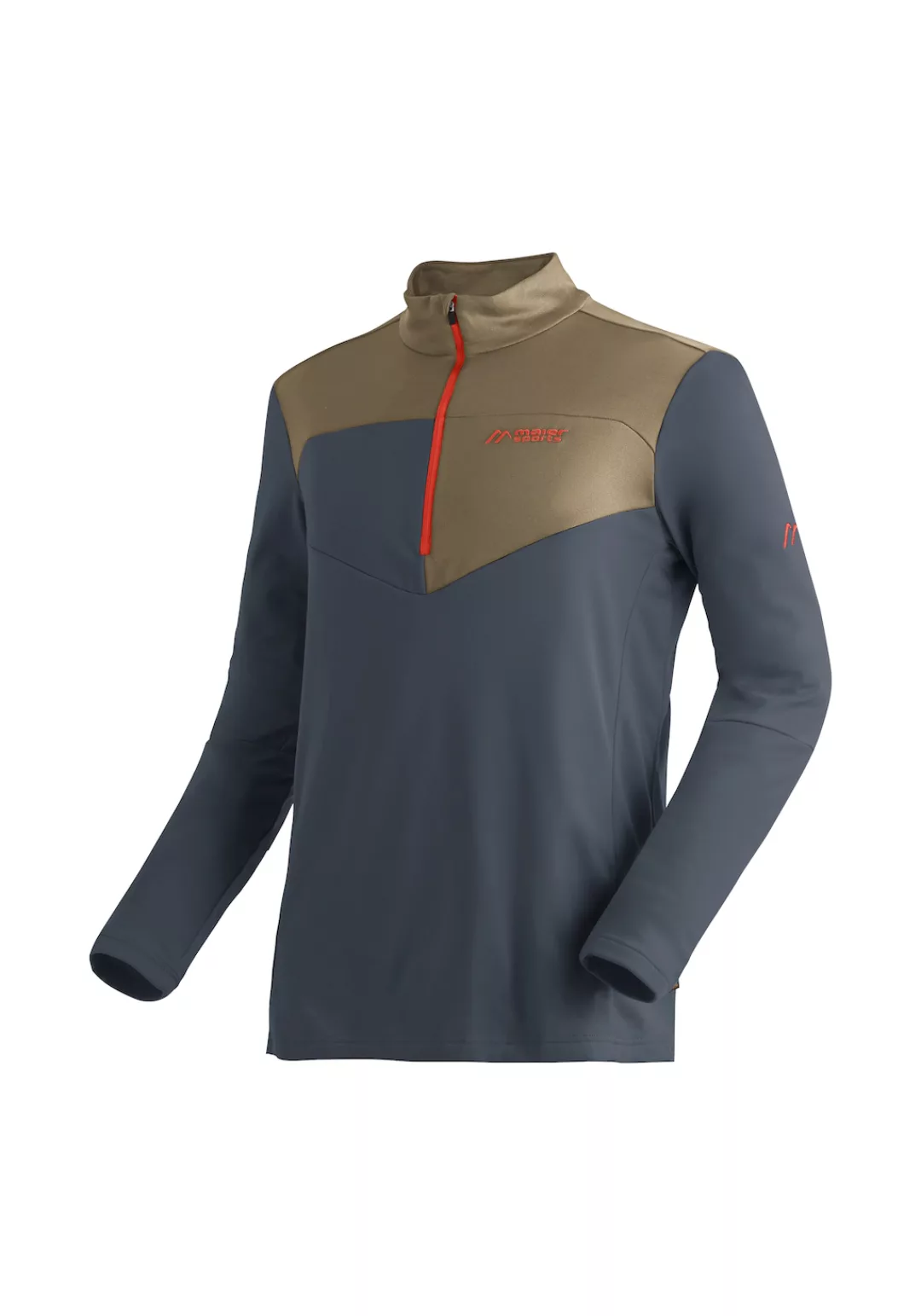 Maier Sports Rollkragenpullover "Felian", Herren Midlayer, pflegeleichtes H günstig online kaufen