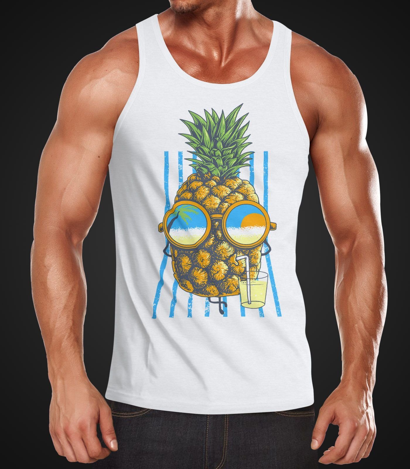 Neverless Tanktop Herren Tank Top chilling günstig online kaufen