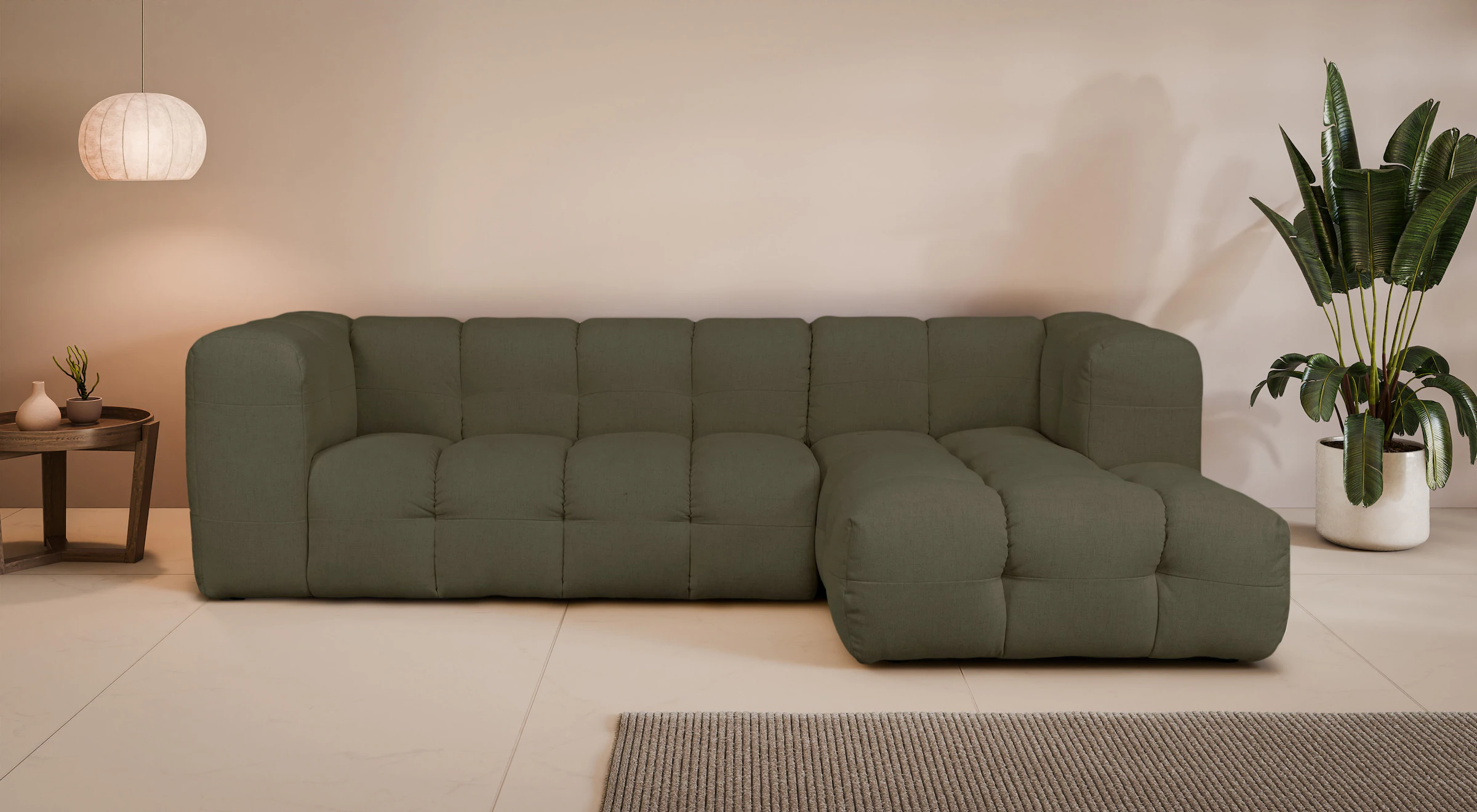 LeGer Home by Lena Gercke Ecksofa "TALISHA L-Form Designersofa, moderne Ste günstig online kaufen