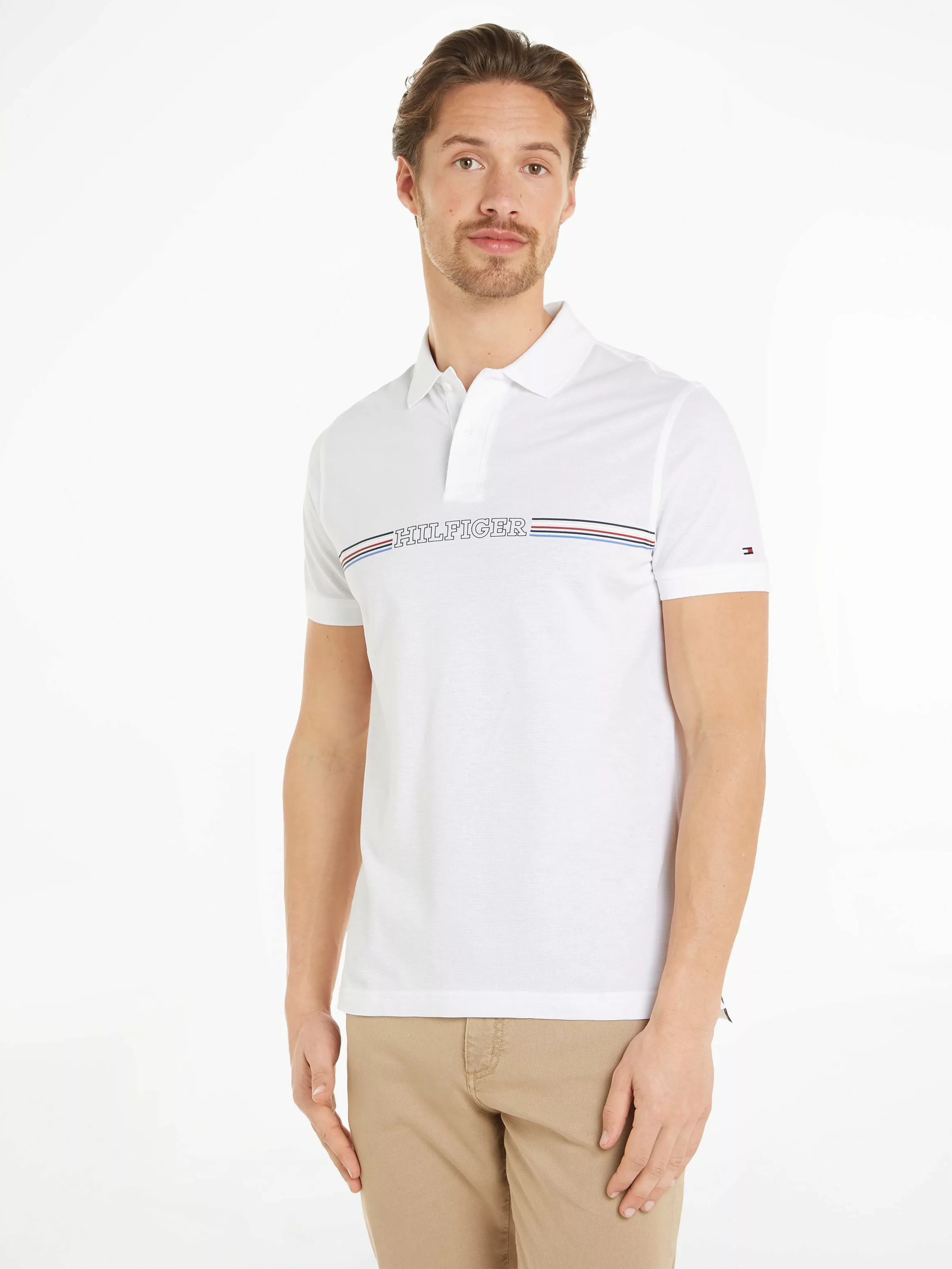 Tommy Hilfiger Poloshirt "STRIPE CHEST REG POLO" günstig online kaufen