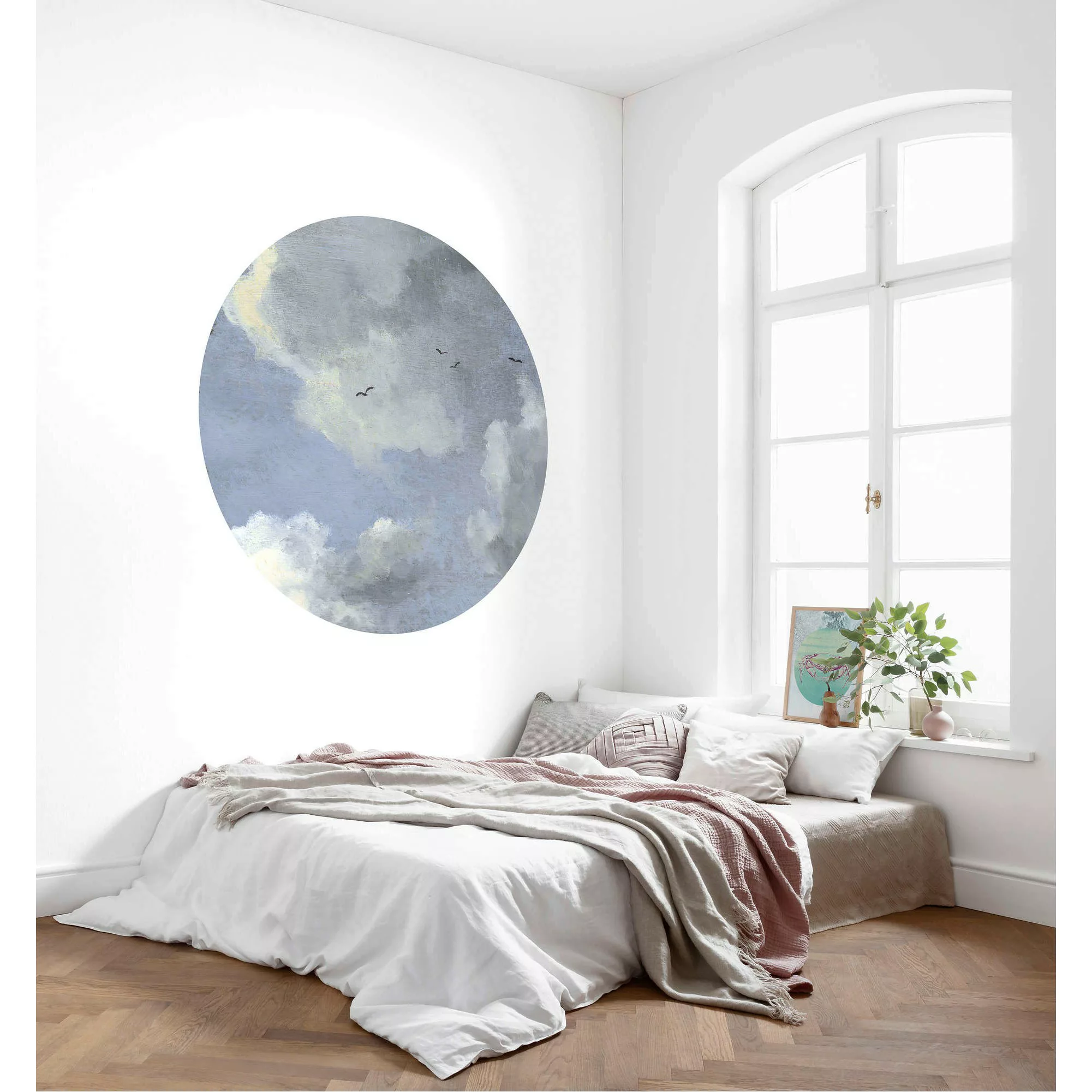 KOMAR Selbstklebende Vlies Fototapete/Wandtattoo - Simply Sky - Größe 125 x günstig online kaufen
