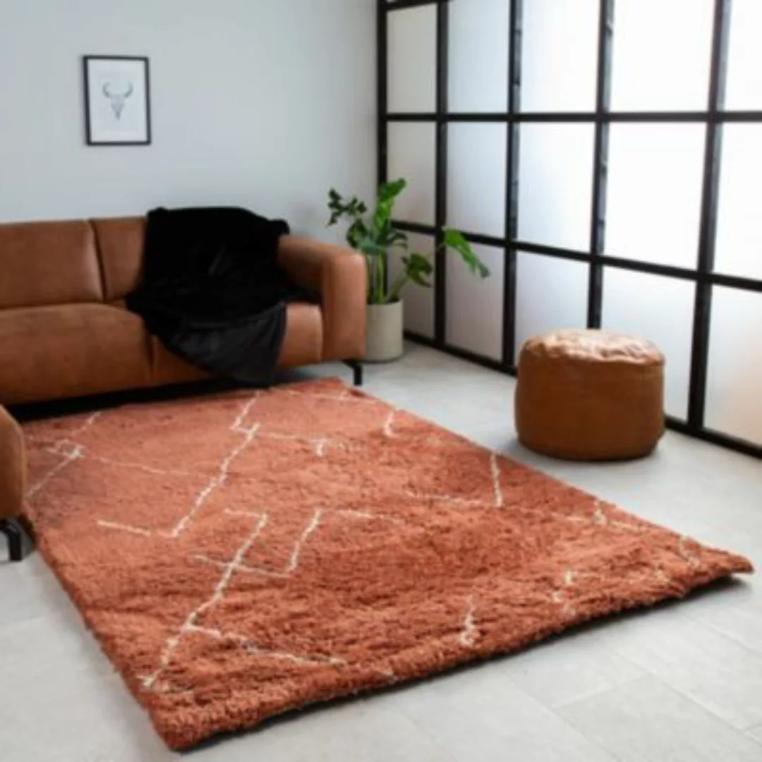 Dimehouse Teppich Lina rot Gr. 160 x 230 günstig online kaufen