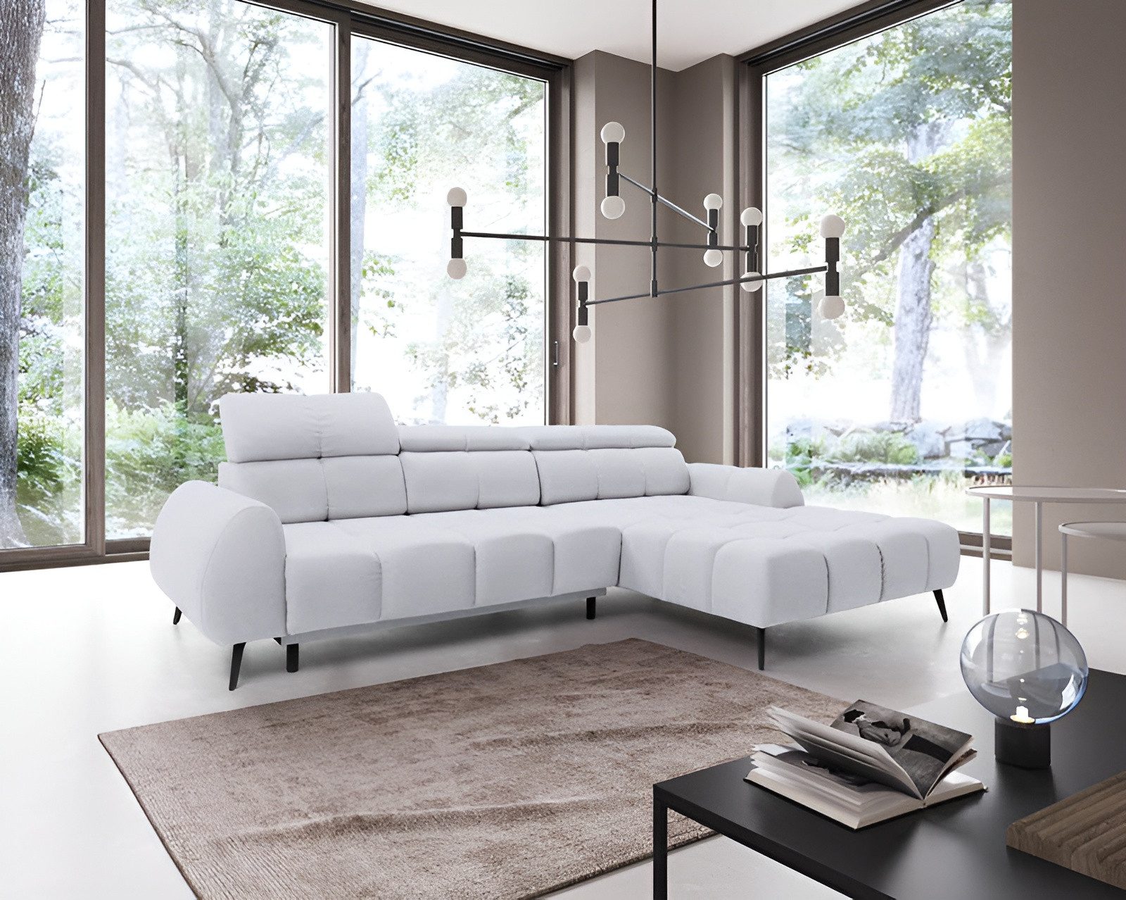 Luxusbetten24 Schlafsofa Designer Sofa Piano, mit günstig online kaufen