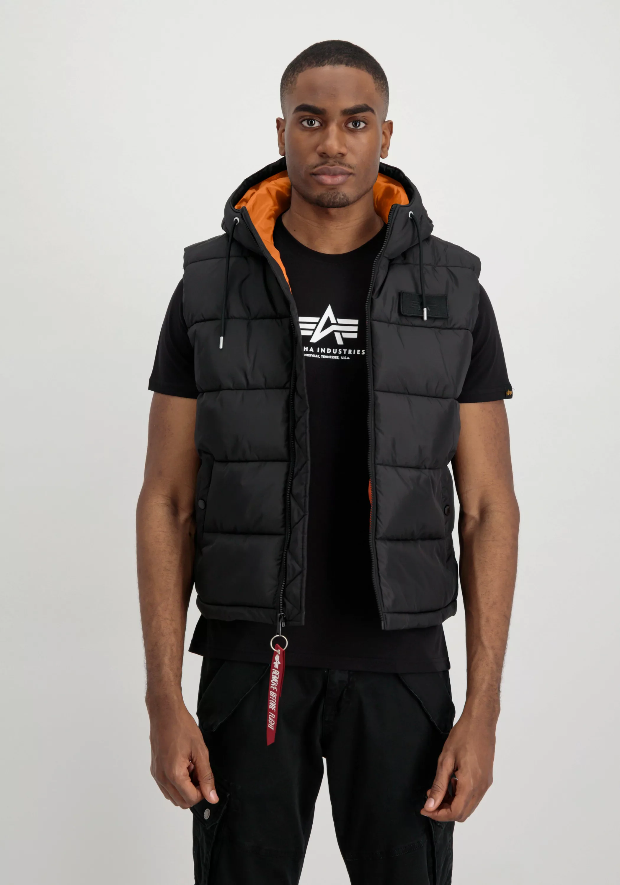 Alpha Industries Blouson "Alpha Industries Men - Vests Hooded Puffer Vest F günstig online kaufen