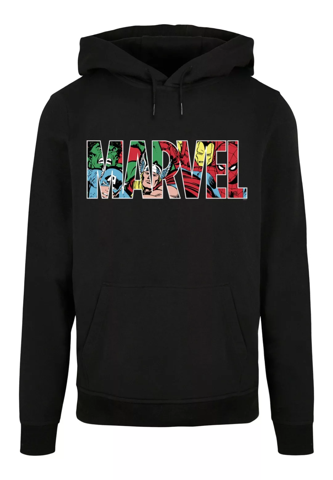 F4NT4STIC Kapuzenpullover "Marvel Avengers Logo Character infill", Print günstig online kaufen