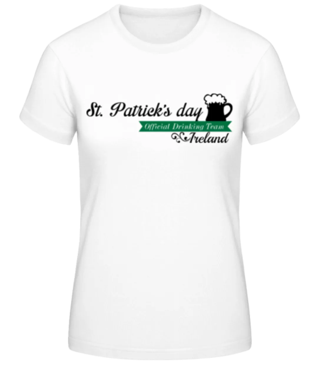 St. Patrick's Day Logo · Frauen Basic T-Shirt günstig online kaufen