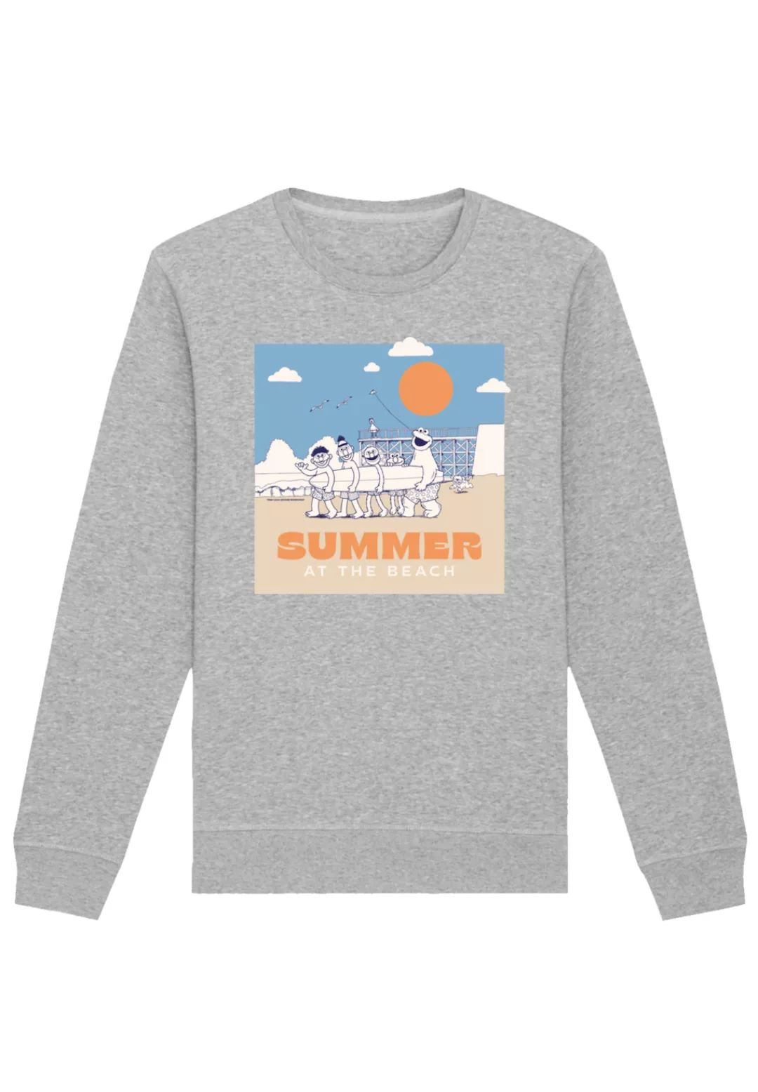 F4NT4STIC Sweatshirt "Sesamstraße Summer at the Beach", Premium Qualität,No günstig online kaufen