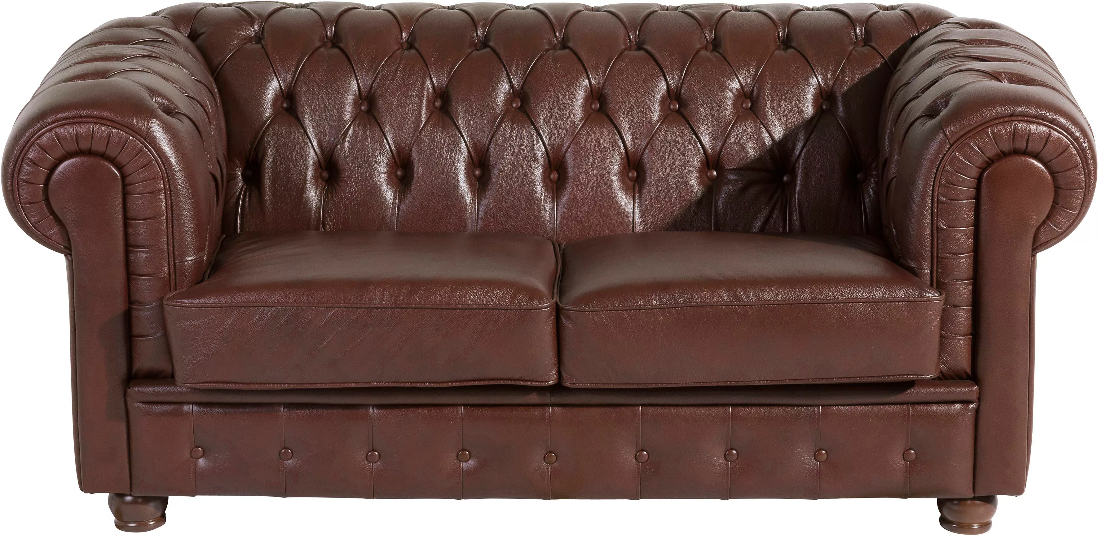 Max Winzer Chesterfield-Sofa "Bristol", mit edler Knopfheftung, Breite 172 günstig online kaufen