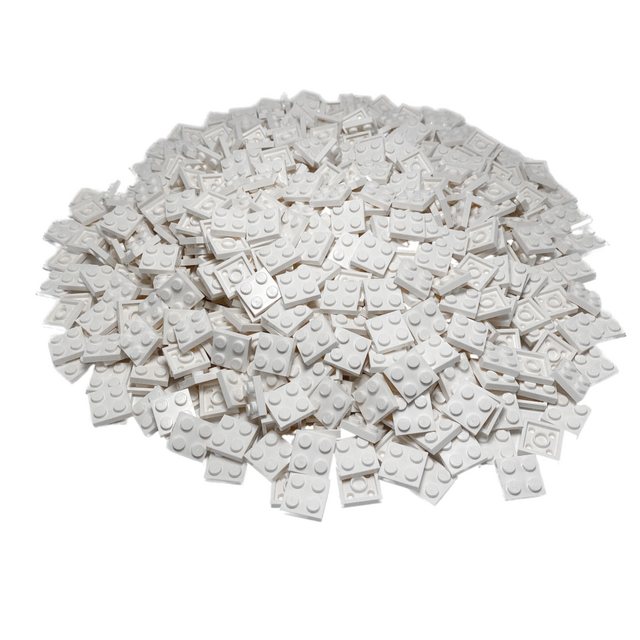 LEGO® Spielbausteine LEGO® 2x2 Platten Bauplatten Weiß - 3022 NEU! Menge 25 günstig online kaufen