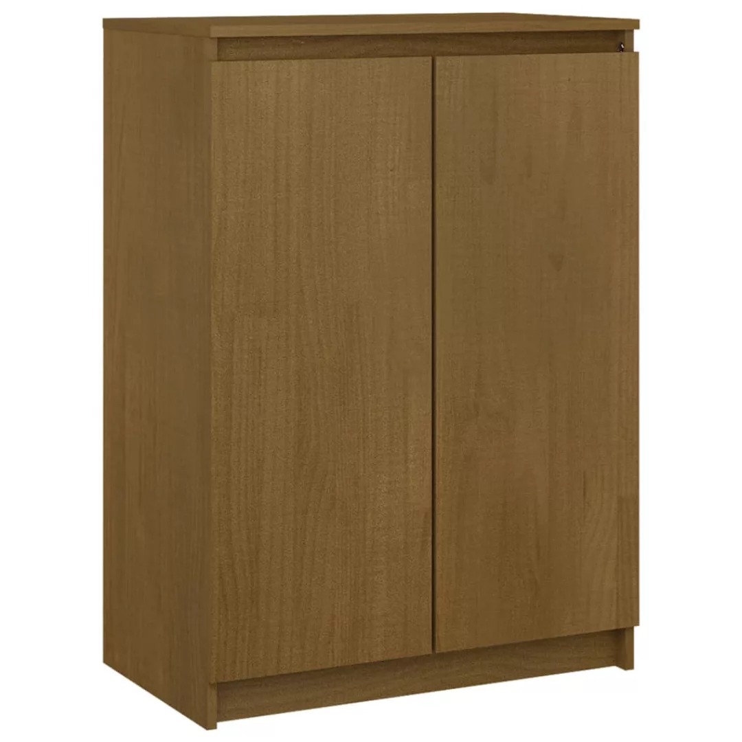 Sideboard Honigbraun 60x36x84 Cm Massivholz Kiefer günstig online kaufen