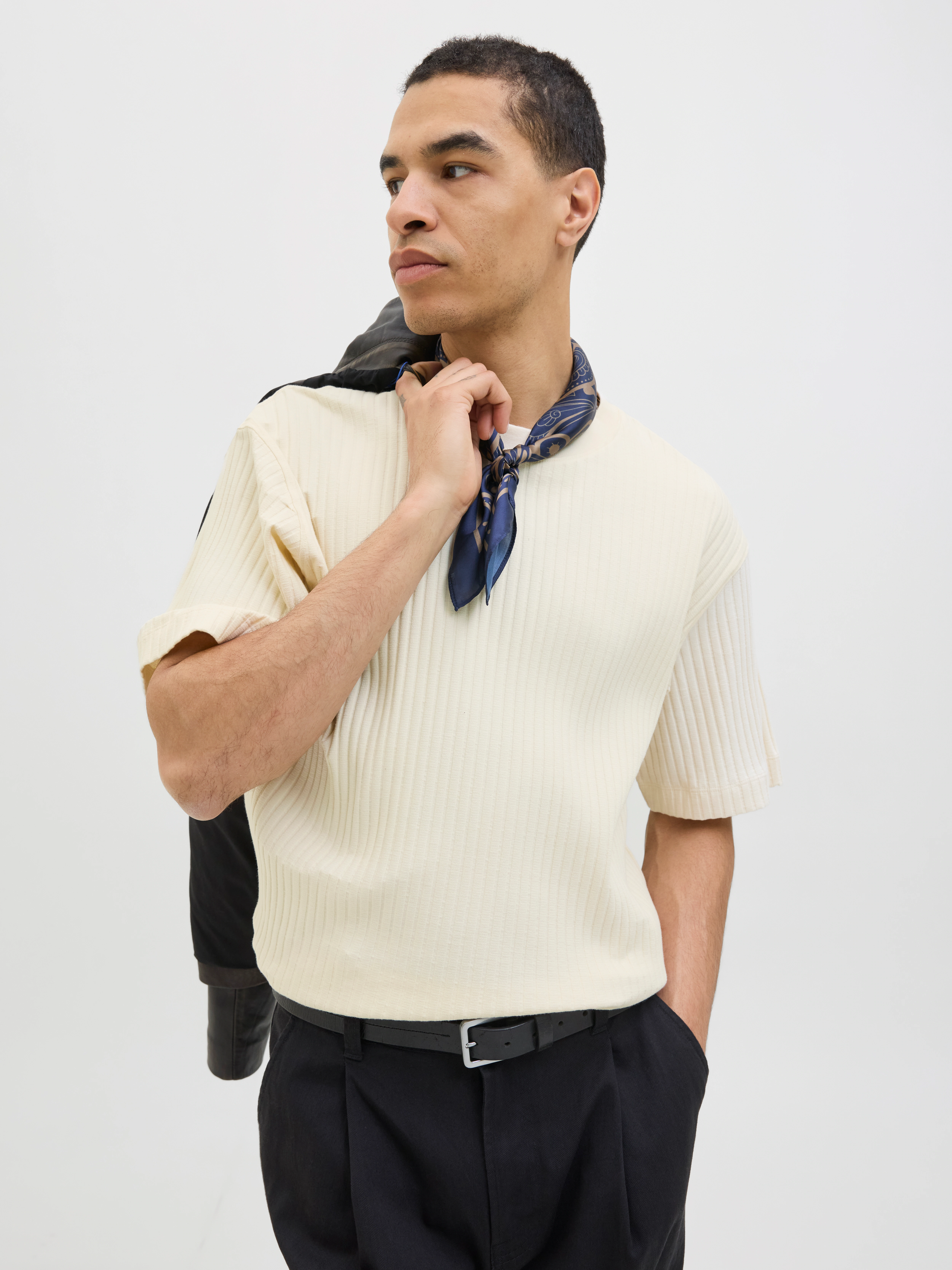 Jack & Jones T-Shirt "JJEURBAN EDGE STRUCTURE TEE SS" günstig online kaufen