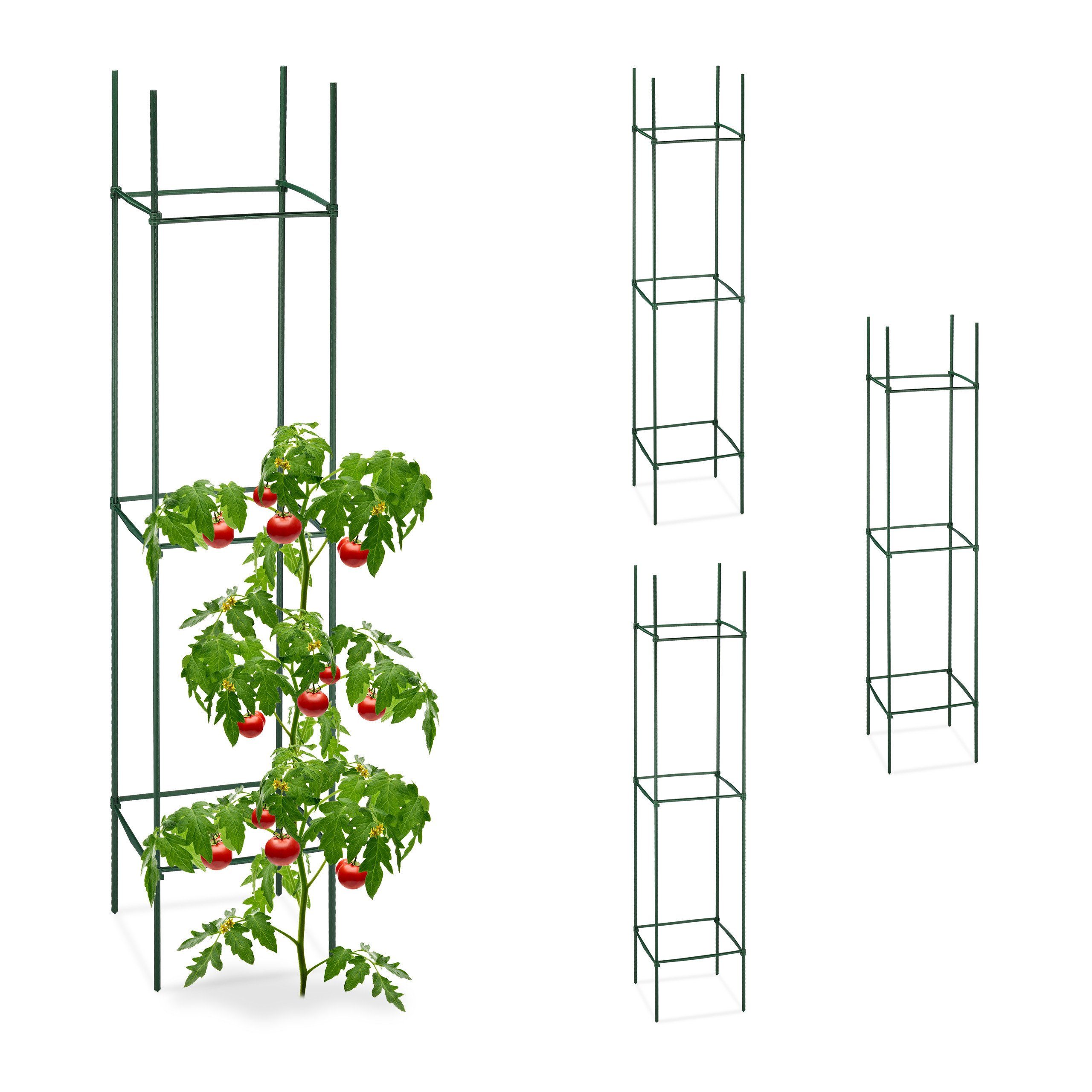 relaxdays Rankhilfe 4er Set 150 cm günstig online kaufen