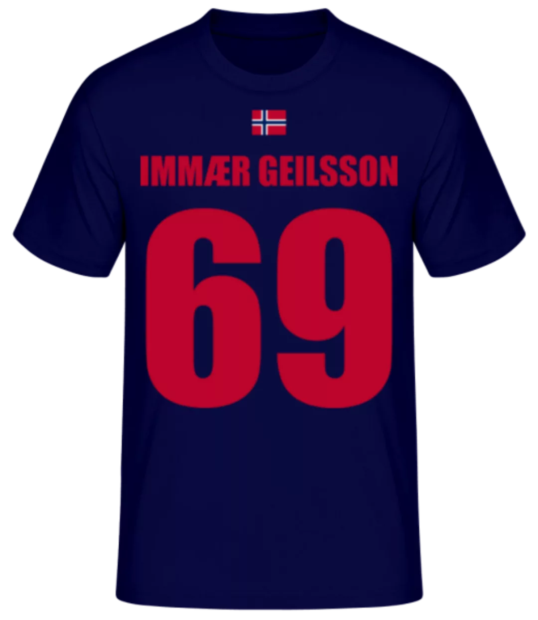 Norwegen Fußball Trikot Immær Geilsson · Männer Basic T-Shirt günstig online kaufen