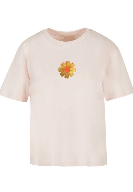 emoji couture T-Shirt Gold flower orange center Premium Qualität günstig online kaufen