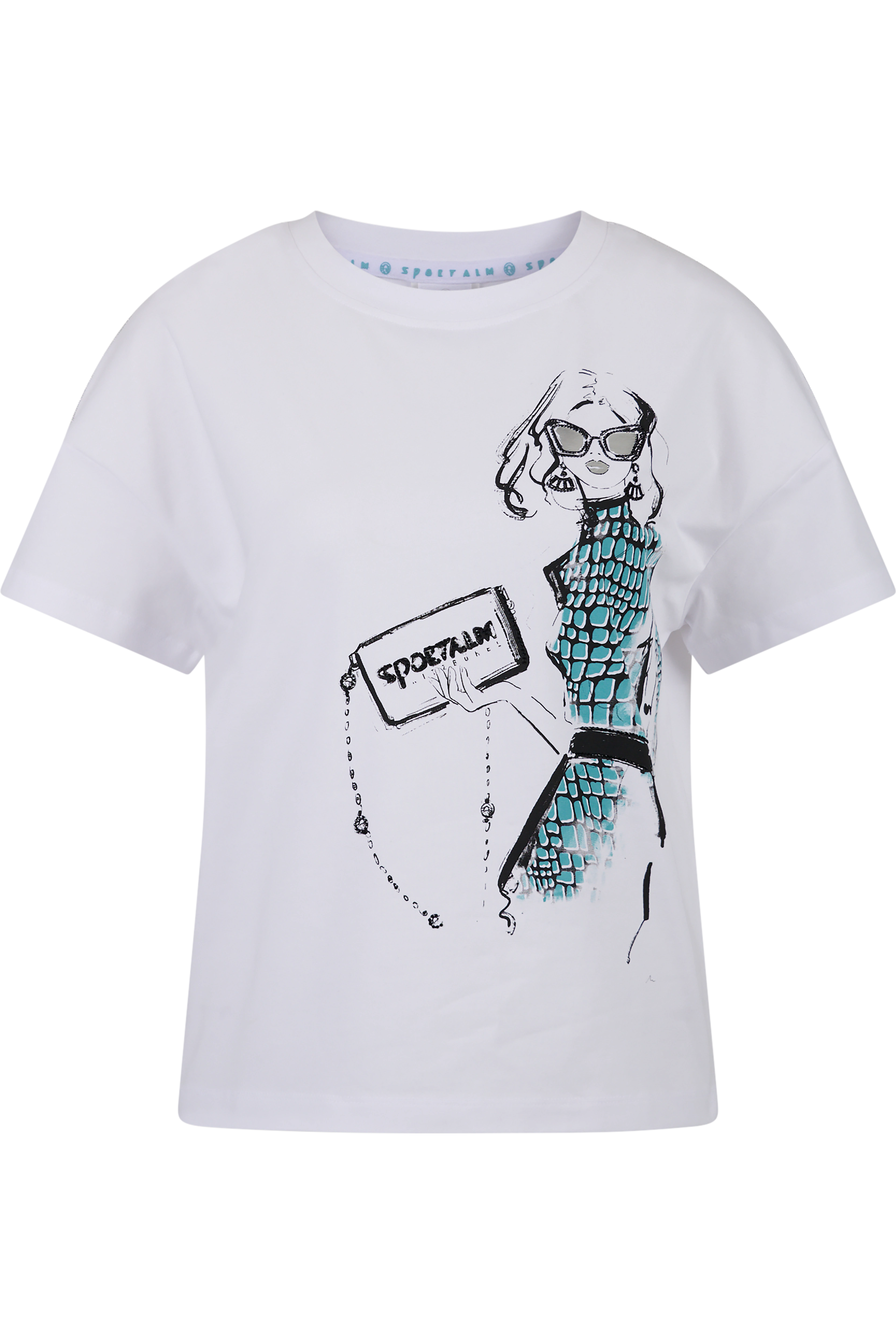 Sportalm Kitzbühel T-Shirt, Mit Rundhalsausschnitt günstig online kaufen