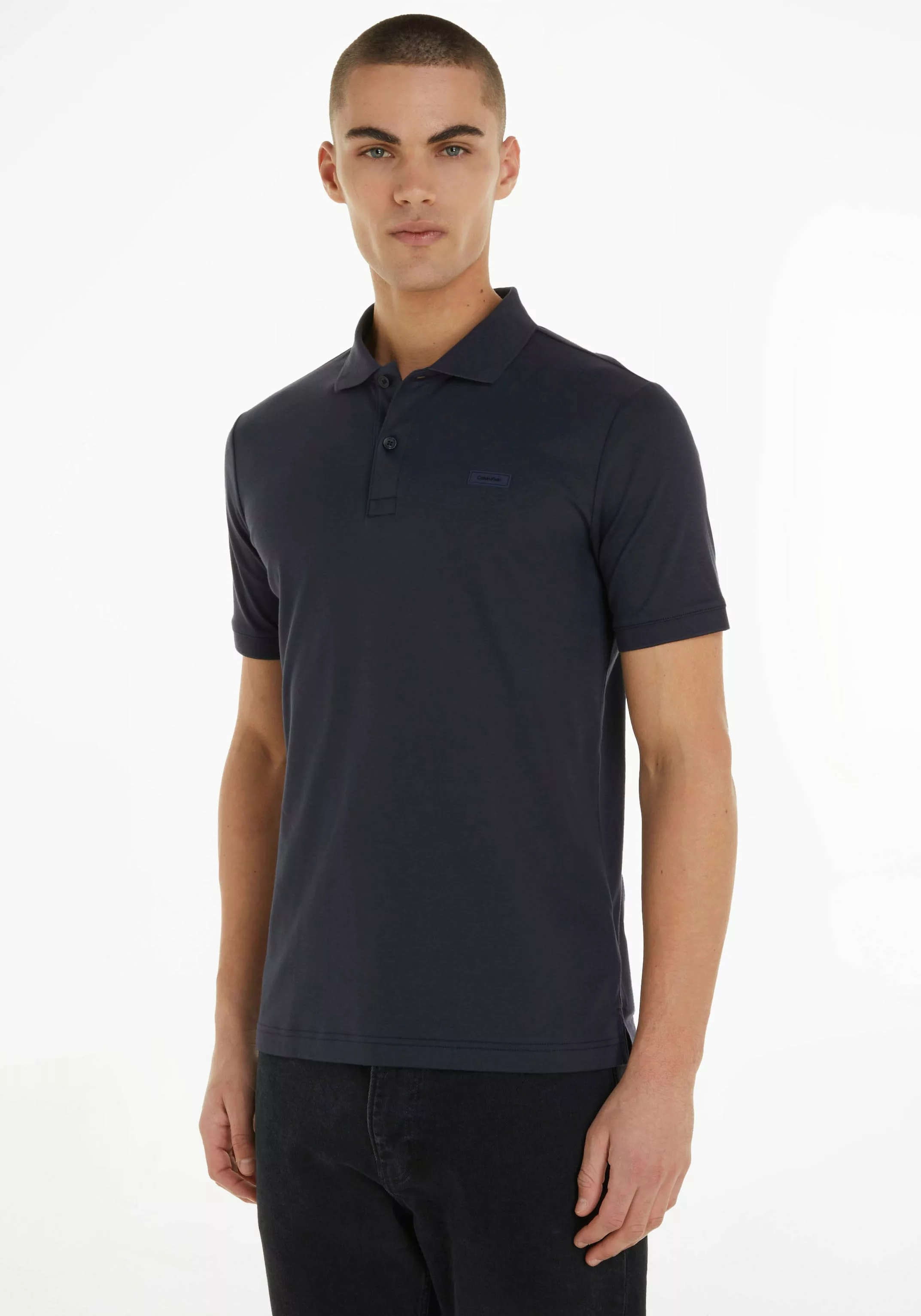 Calvin Klein Poloshirt mit Calvin Klein Logo auf der Brust günstig online kaufen
