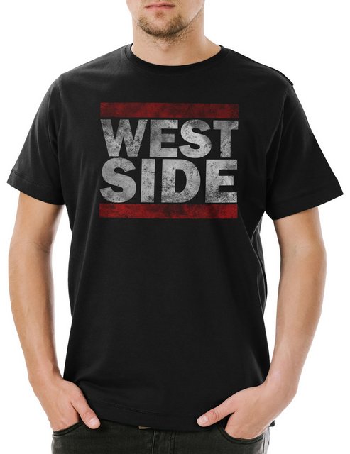 Urban Backwoods Print-Shirt West Side Herren T-Shirt Run Fun Westside West günstig online kaufen