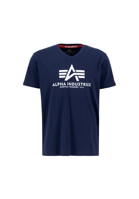 Alpha Industries T-Shirt Alpha Industries Men - T-Shirts Basic V-Neck T günstig online kaufen