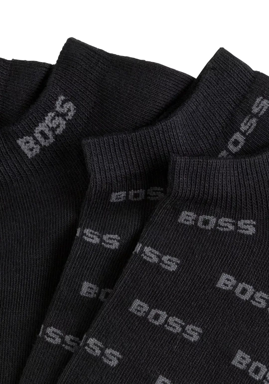 BOSS Freizeitsocken "2P AS Allover CC", (Packung, 2er), mit Logostickereien günstig online kaufen