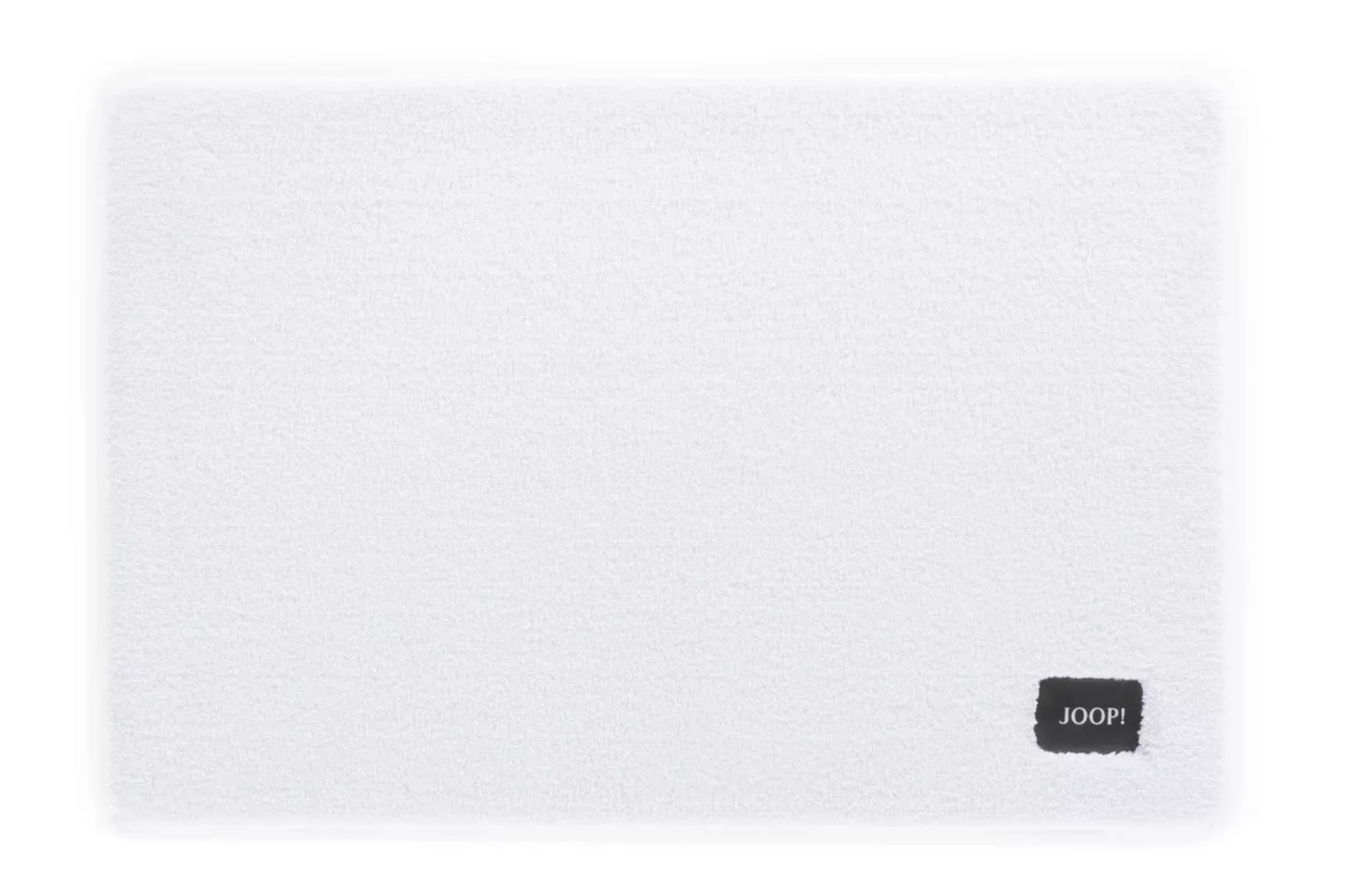 JOOP! Badteppich Basic Weiß - 001 Badematten weiß Gr. 70 x 120 günstig online kaufen