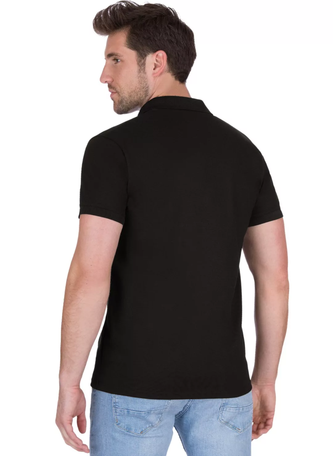 Trigema Poloshirt TRIGEMA Slim Fit Poloshirt aus DELUXE-Piqué (1-tlg) günstig online kaufen