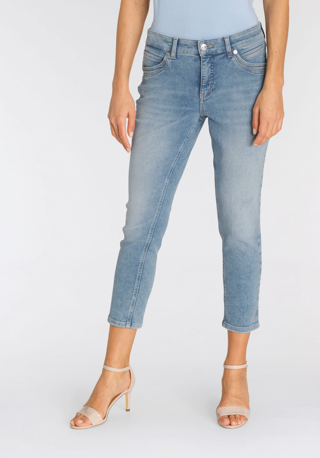 MAC Slim-fit-Jeans Mel Sylvie Meis Gerader schmaler Schnitt von MAC by Sylv günstig online kaufen