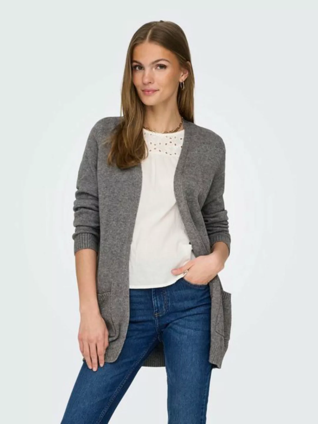 ONLY Strickjacke ONLLESLY L/S OPEN CARDIGAN KNT NOOS günstig online kaufen