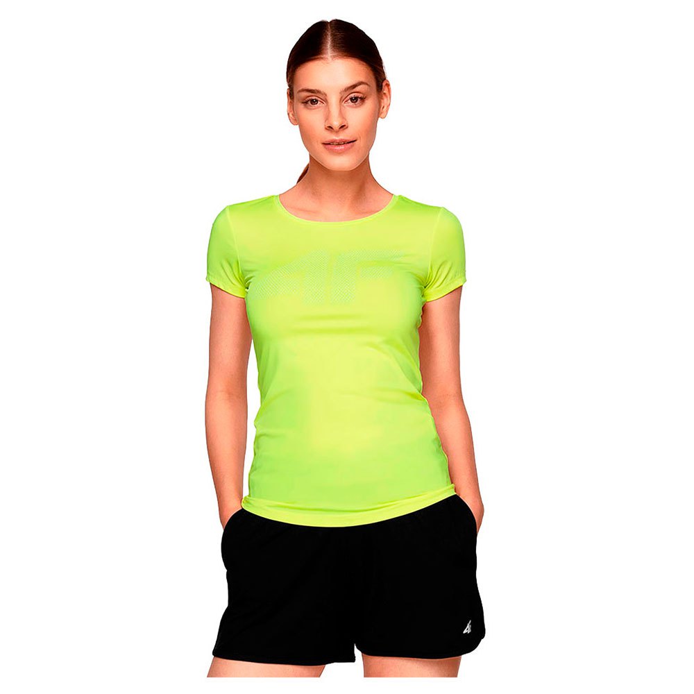 4f Kurzärmeliges T-shirt M Canary Green Neon günstig online kaufen