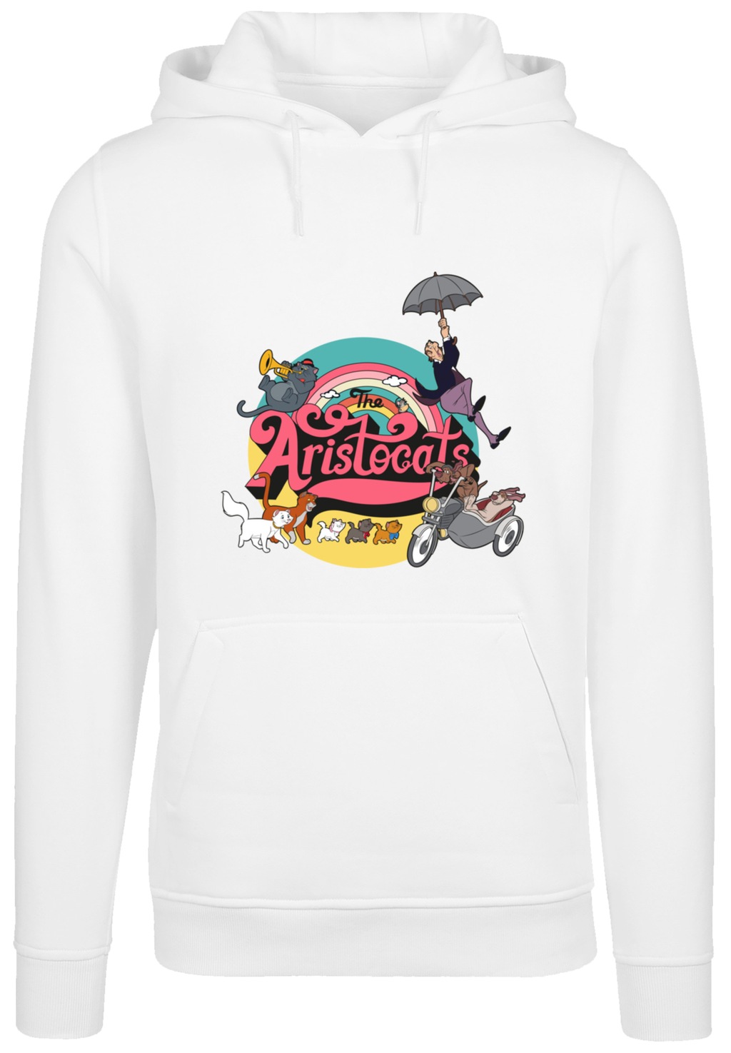 F4NT4STIC Kapuzenpullover "Disney Aristocats Rainbow Fun", Premium Qualität günstig online kaufen