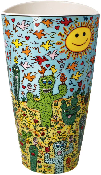 Goebel Tischvase "James Rizzi - Desert Life", (1 St.), Vase aus Porzellan, günstig online kaufen