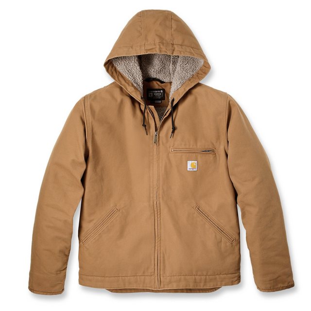 Carhartt Sommerjacke Carhartt Herren Übergangsjacke Washed Duck Sherpa Line günstig online kaufen