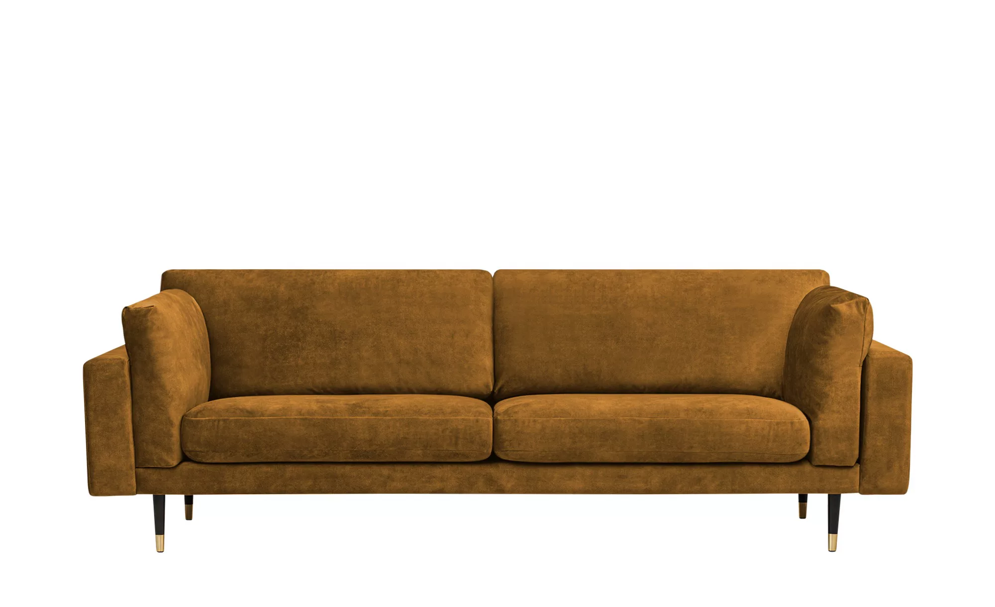 Einzelsofa - braun - 247 cm - 80 cm - 90 cm - Polstermöbel > Sofas > 3-Sitz günstig online kaufen