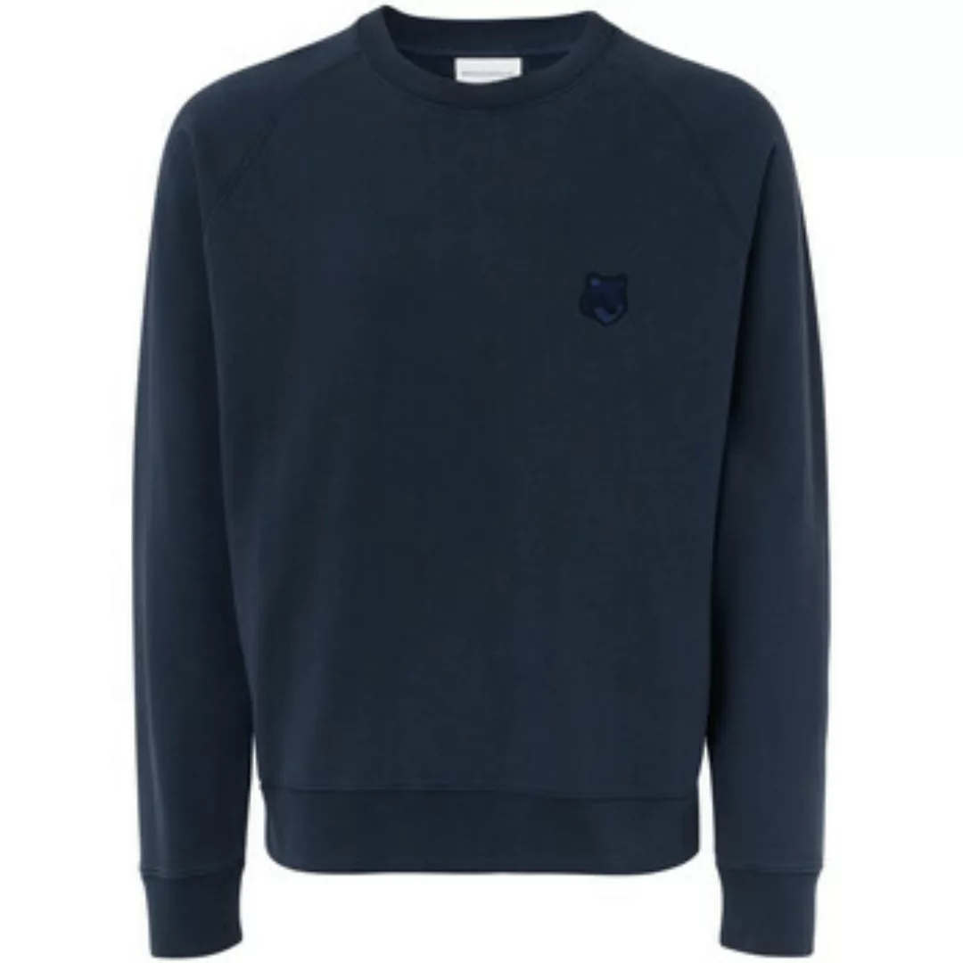 Maison Kitsuné  Sweatshirt Maison Kituné Bold Fox Head Sweatshirt aus blaue günstig online kaufen