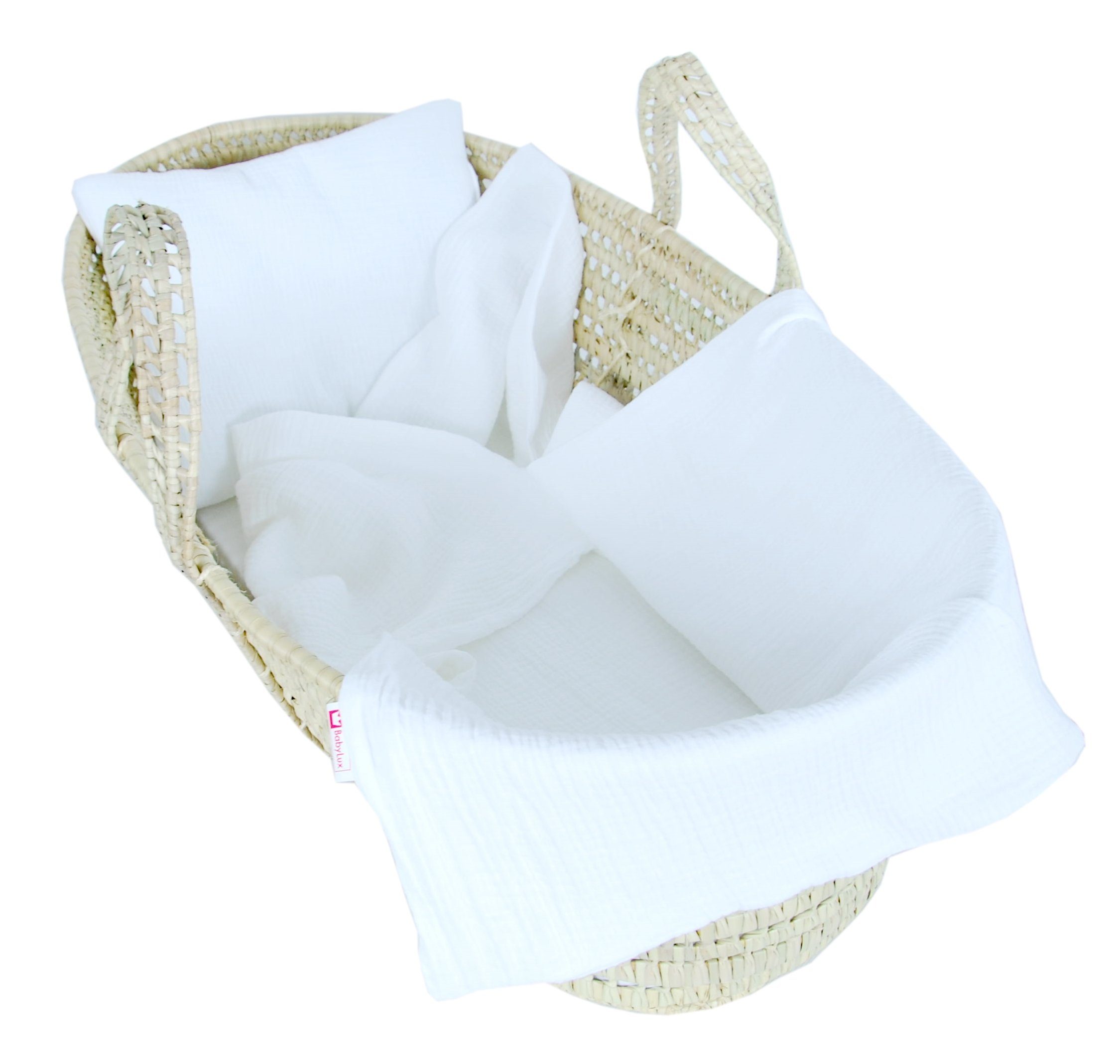 Babydecke BabyLux Musselin Decke 75x100cm +Kissen günstig online kaufen
