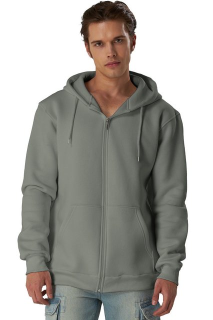 Smith & Solo Hoodie Herren - Sweatshirt mit Reißverschluss Zipper Sweatjack günstig online kaufen