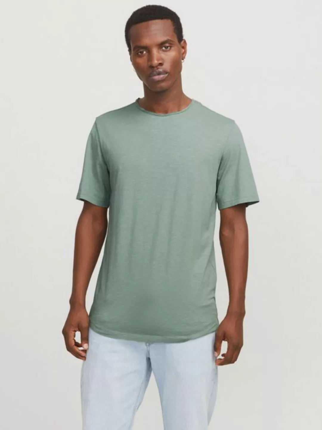 Jack & Jones Rundhalsshirt JJEBASHER TEE O-NECK SS NOOS mit Rundhalsausschn günstig online kaufen