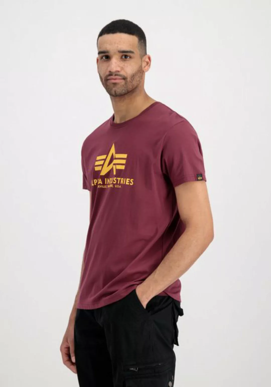 Alpha Industries T-Shirt "Alpha Industries Men - T-Shirts Basic T-Shirt 2 P günstig online kaufen