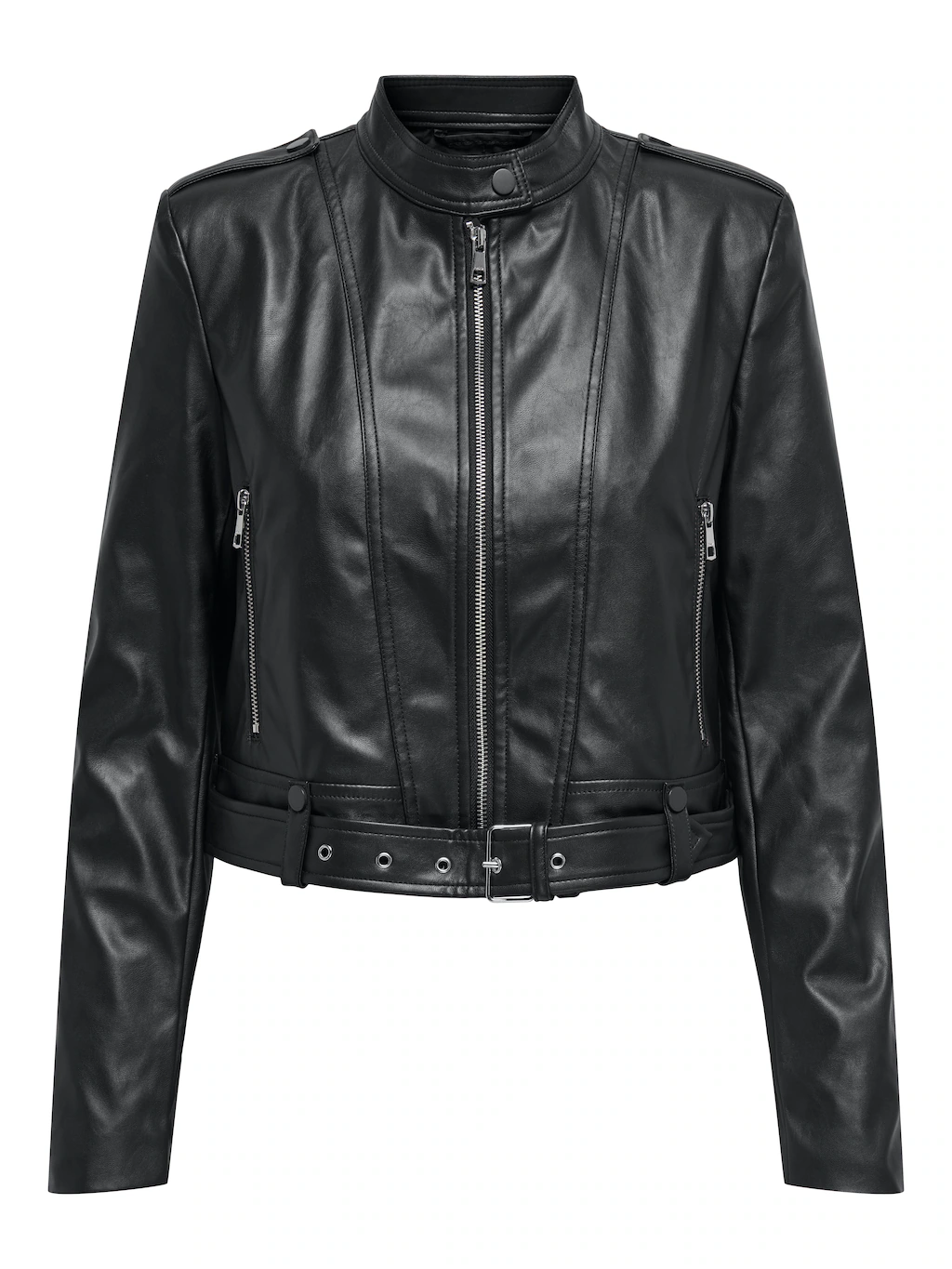 ONLY Lederimitatjacke "ONLSADIE FAUX LEATHER JACKET CC OTW", ohne Kapuze günstig online kaufen