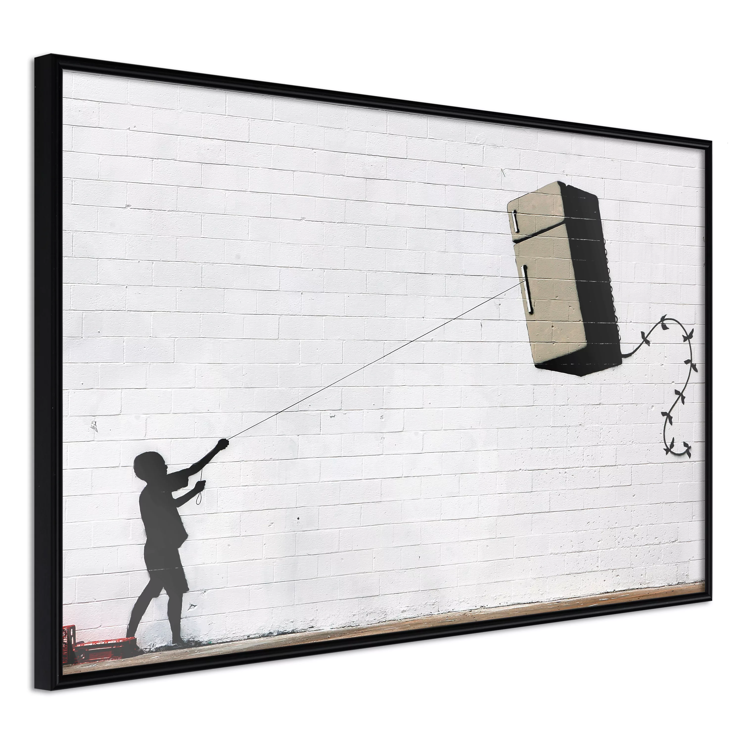 Poster - Banksy: Fridge Kite günstig online kaufen