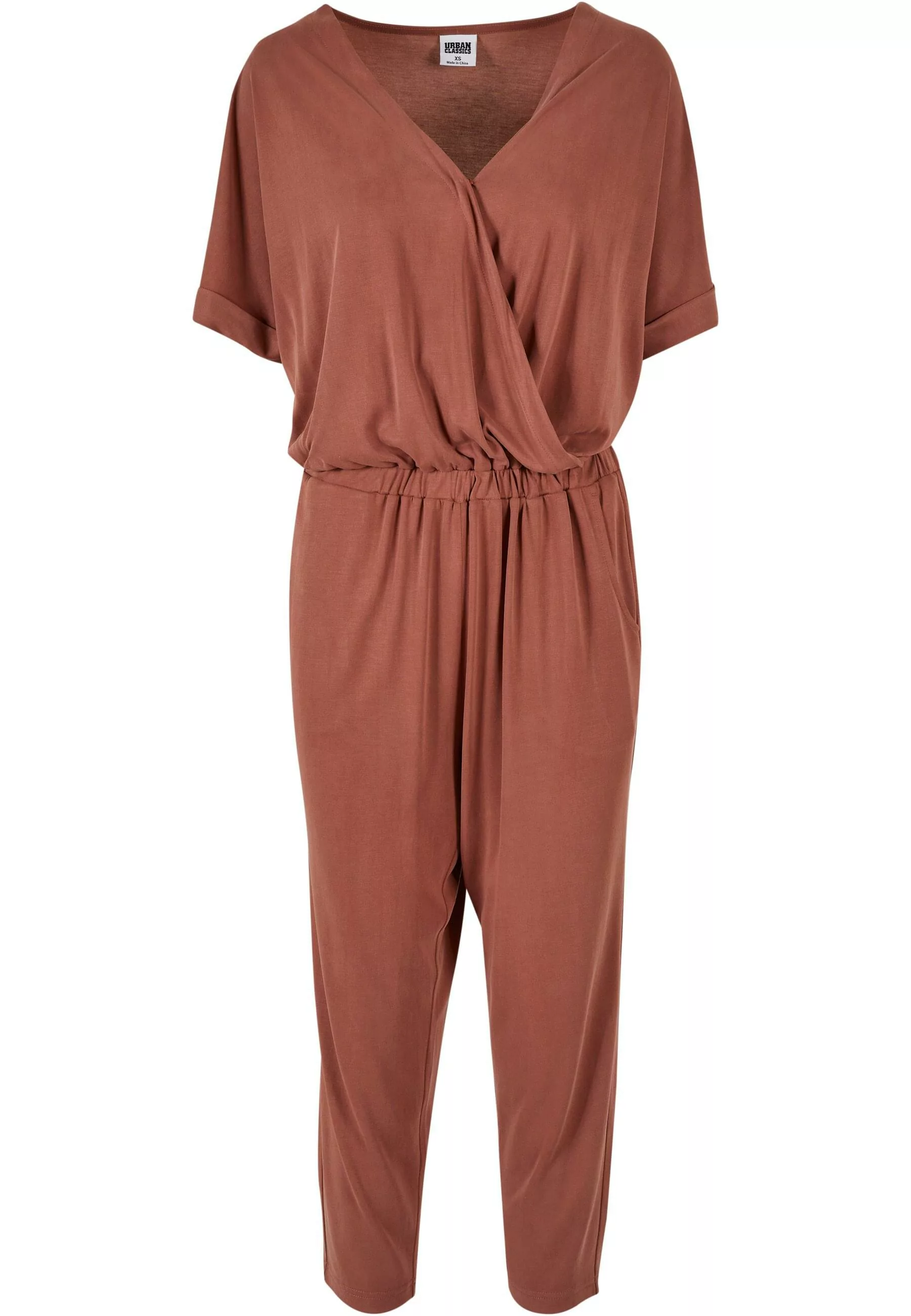 URBAN CLASSICS Jumpsuit "Urban Classics Damen Ladies Modal Jumpsuit", (1 tl günstig online kaufen