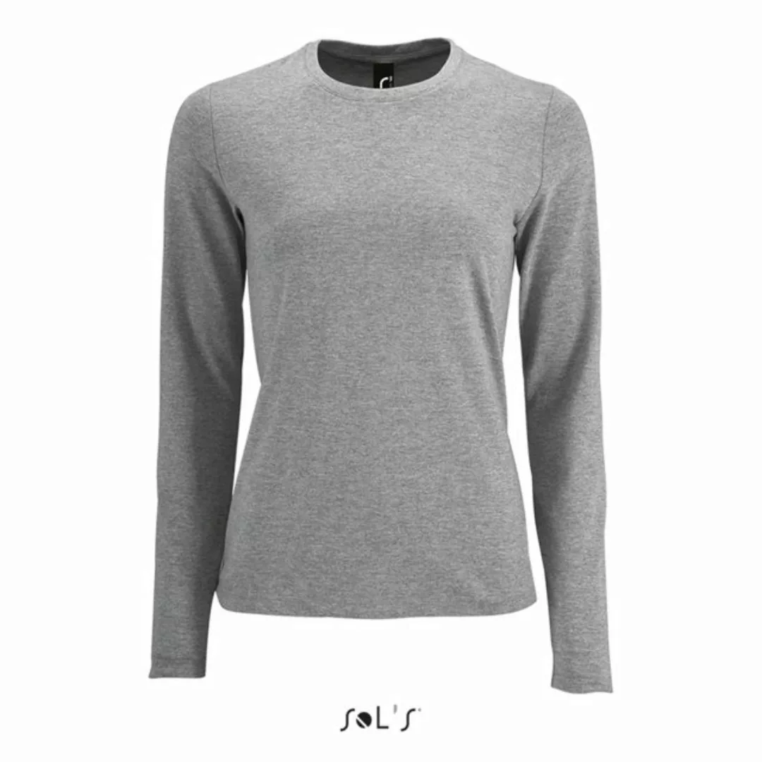 SOLS Rundhalsshirt SOL'S Damen Langarmshirt Longsleeve Basic Langarm T-Shir günstig online kaufen