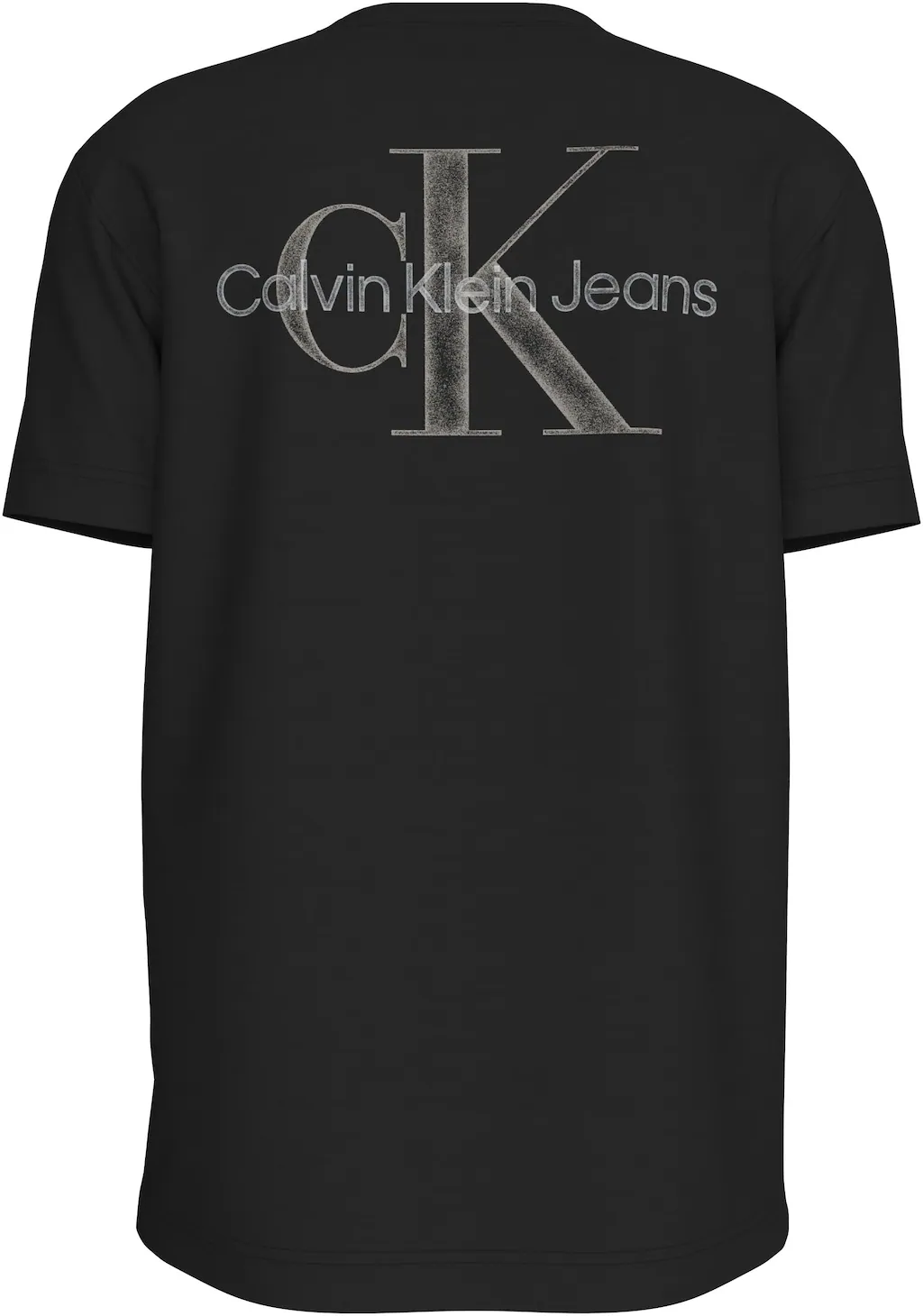 Calvin Klein Jeans T-Shirt "TEXTURED MONOLOGO TEE", mit Backprint günstig online kaufen