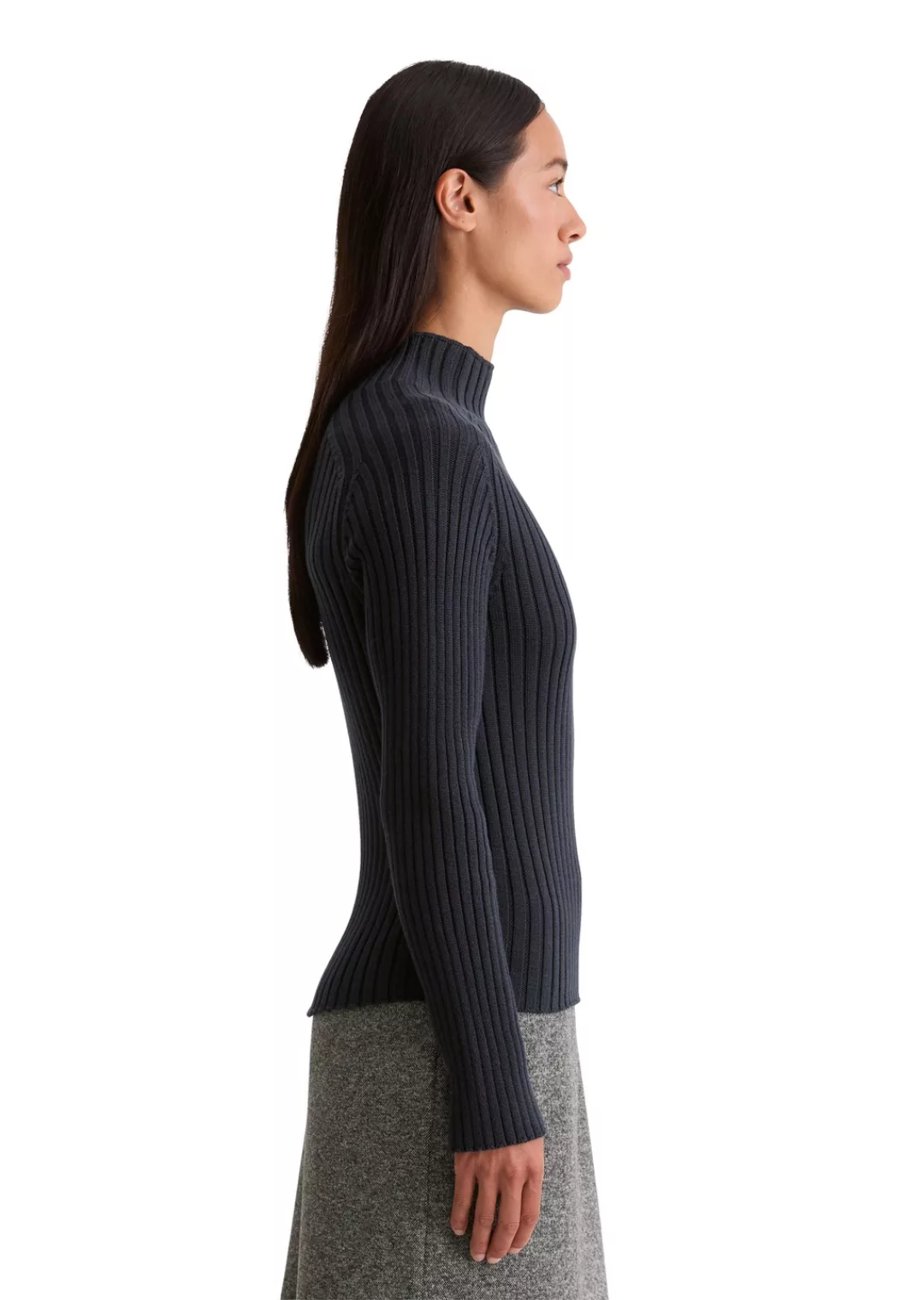 Marc OPolo Stehkragenpullover "aus Heavy Weight Cotton" günstig online kaufen