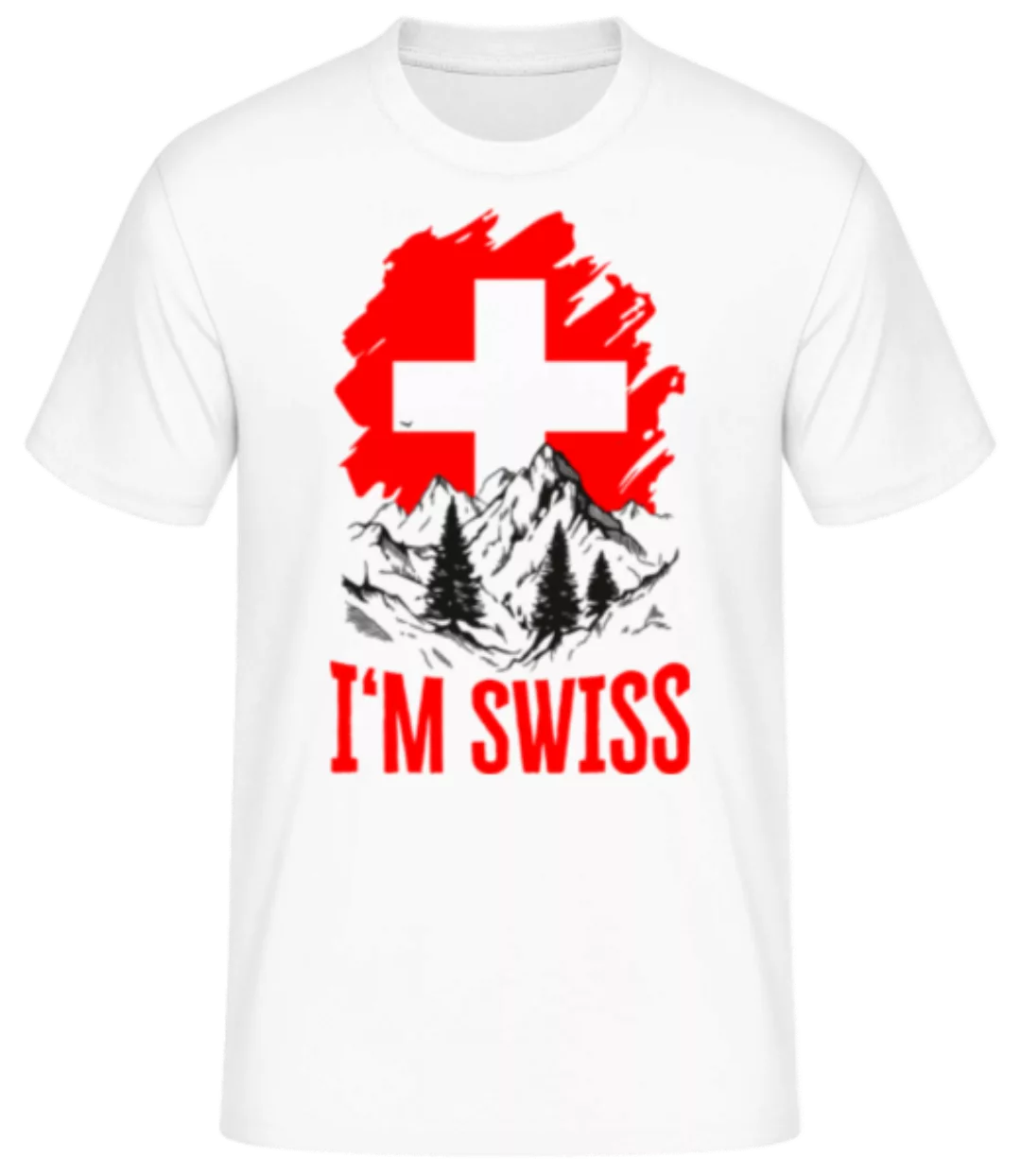I'm Swiss · Männer Basic T-Shirt günstig online kaufen