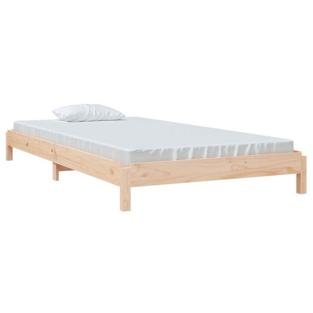 furnicato Bett Stapelbett 90x200 cm Massivholz Kiefer (1-tlg) günstig online kaufen