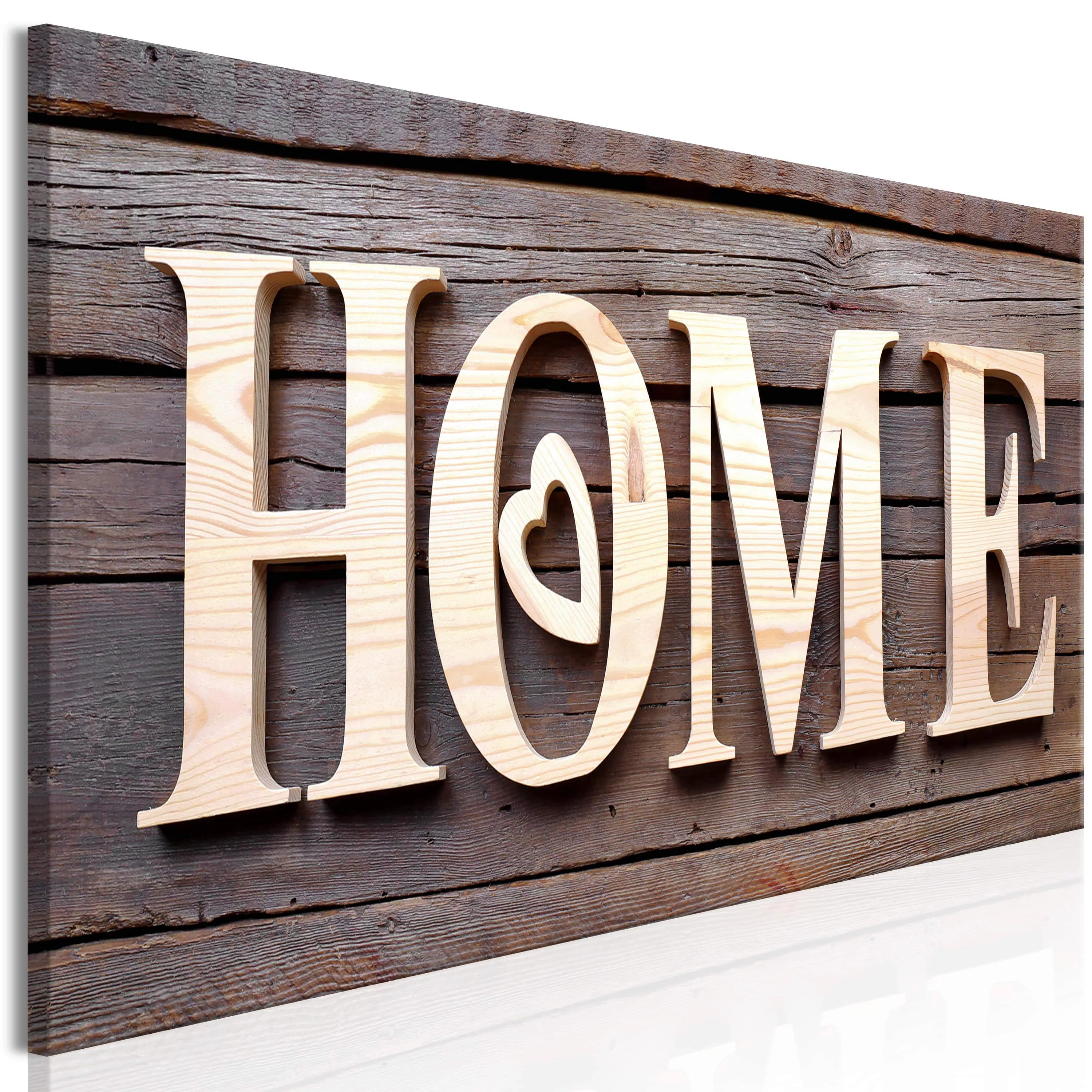 Wandbild - Wooden Home (1 Part) Narrow günstig online kaufen